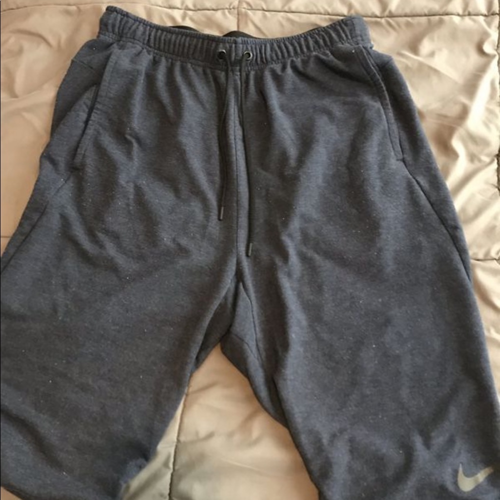 Nike dri fit fleece shorts